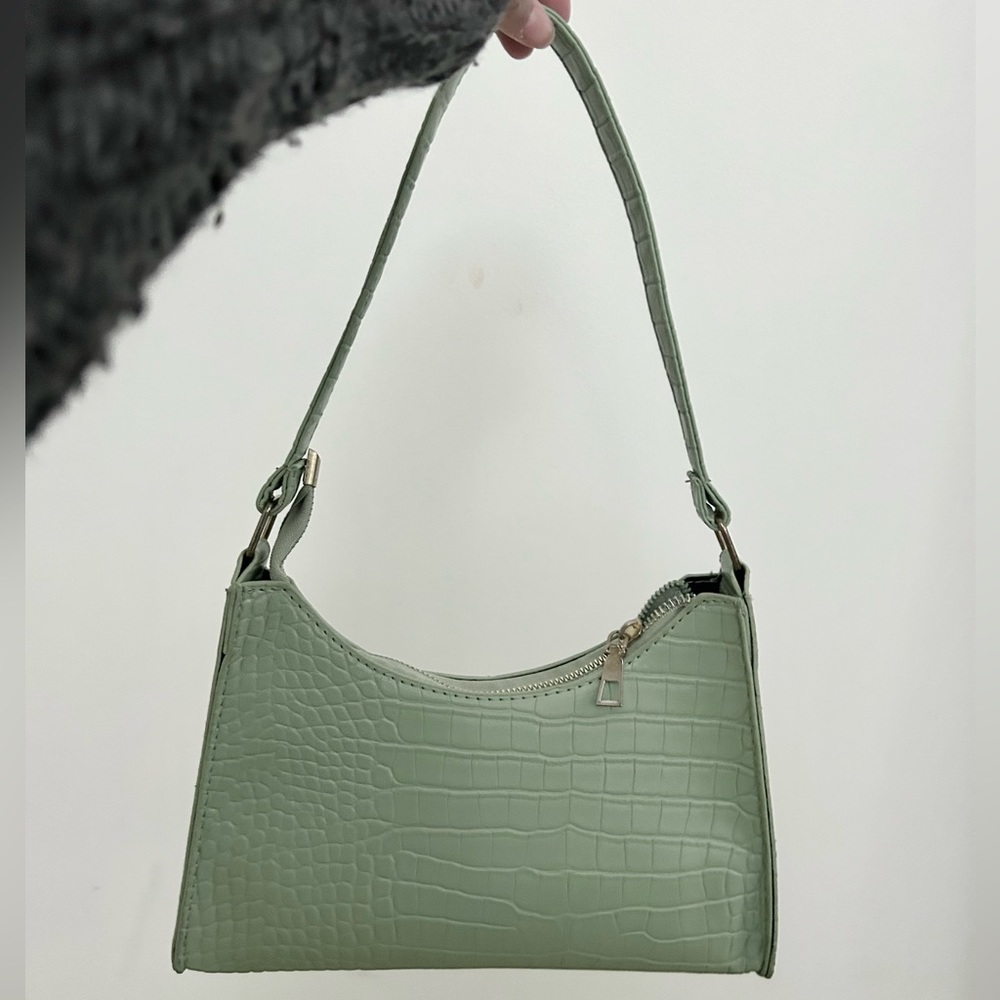 Pastel green mini bag